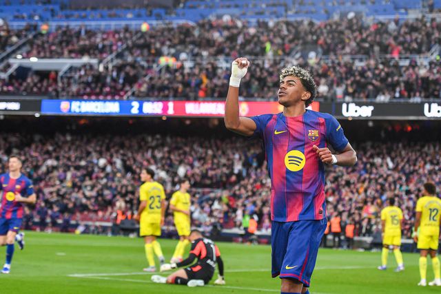 Lamine Yamal esteve em destaque na vitória do Barcelona