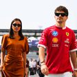 Depois de três anos de namoro, o piloto da Ferrari, Leclerc, casou-se. IMAGO