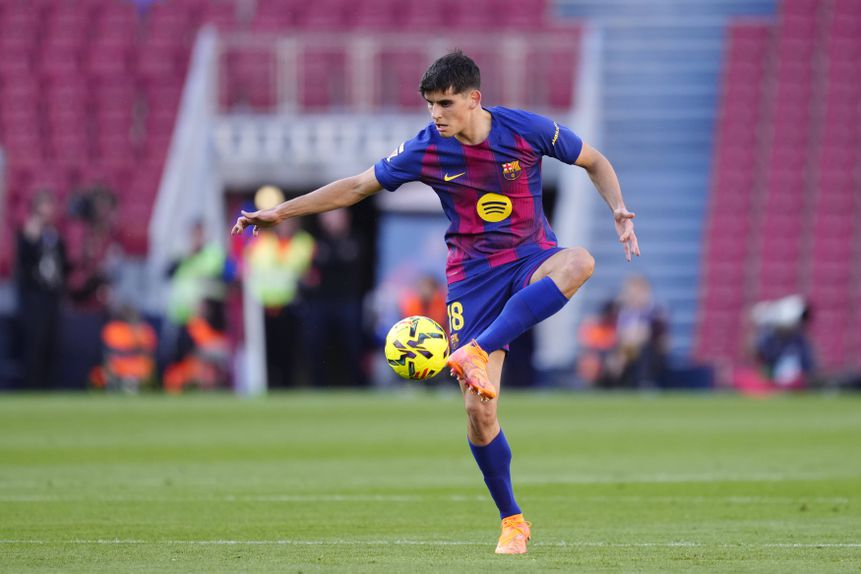 Gerard Martín recebeu a alcunha 'Gerard Maldini' por parte dos adeptos do Barcelona