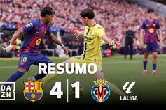 'Hat-trick' de Lamine 'génio' Yamal patrocina goleada do Barcelona