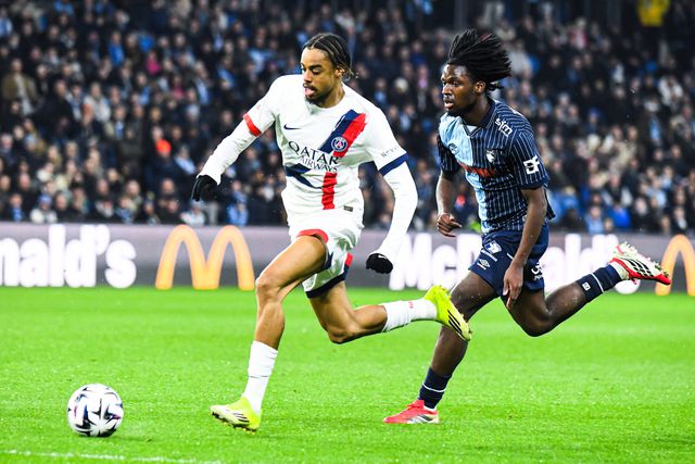 Barcola marcou o golo que deu três pontos ao PSG no terreno do Le Havre - FOTO IMAGO