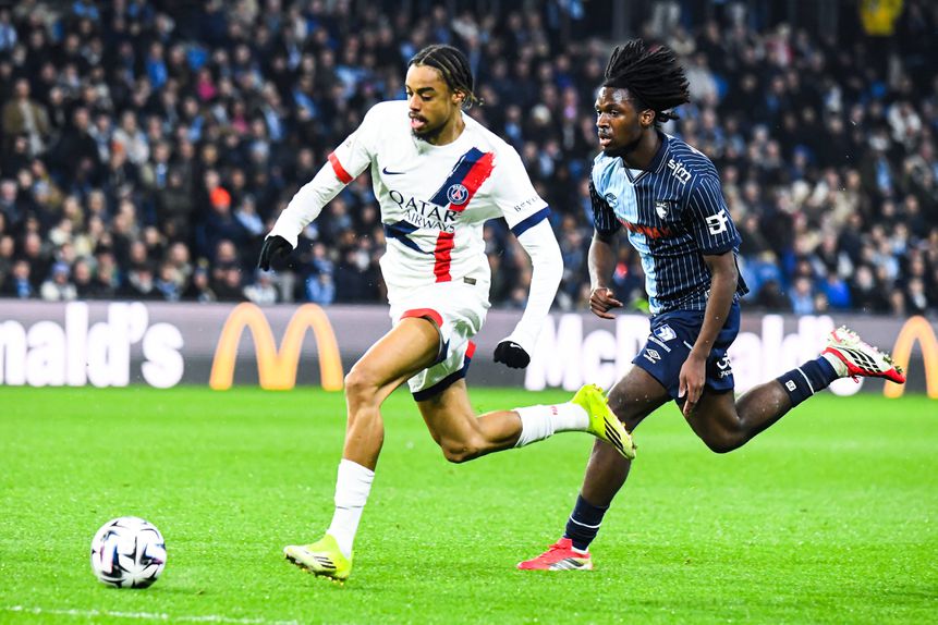Barcola marcou o golo que deu três pontos ao PSG no terreno do Le Havre - FOTO IMAGO