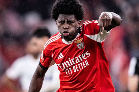 Anísio Cabral, ponta de lança do Benfica (foto: Imago)