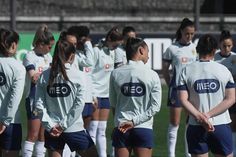 O treino da Seleção Nacional feminina