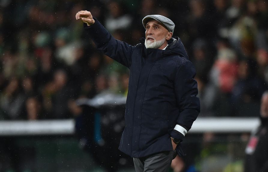 Álvaro Pacheco, treinador do Casa Pia (foto: Miguel Nunes)