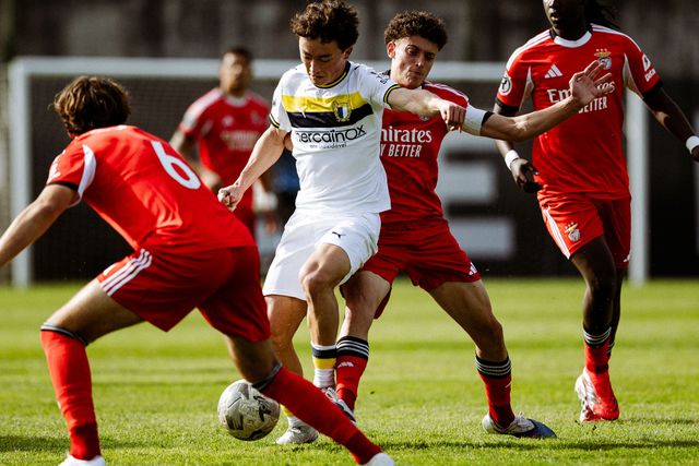 Momento do jogo deste sábado - Foto: Famalicão