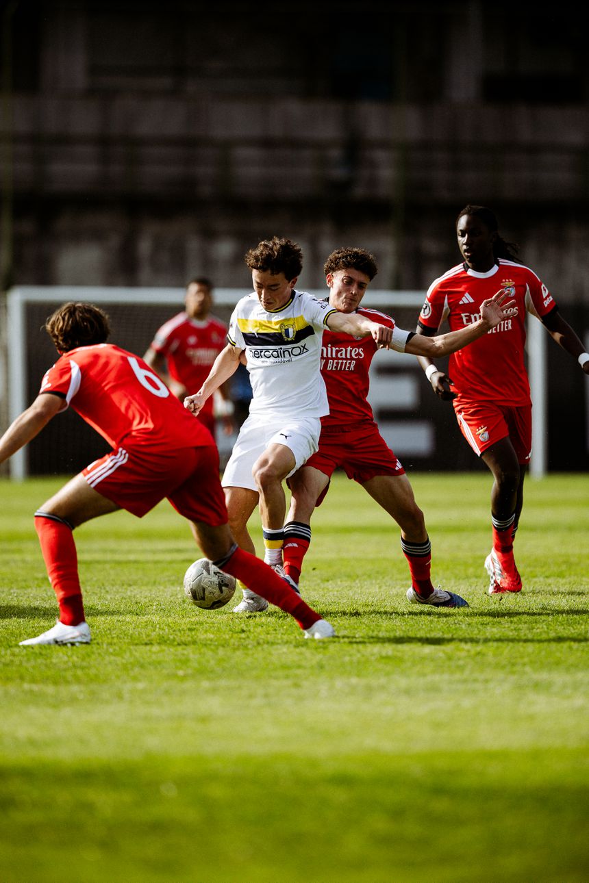 Momento do jogo deste sábado - Foto: Famalicão