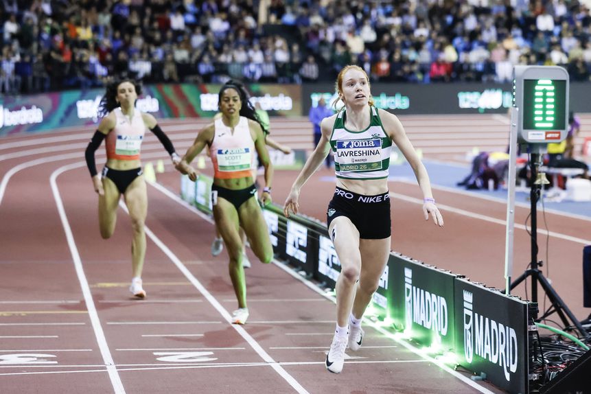 Jovem corredora dos leão continua a superar máximos nacionais       Fotografia Imago