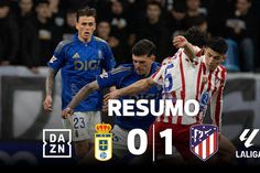 Atlético de Madrid alcança o pódio com drama à mistura (resumo)