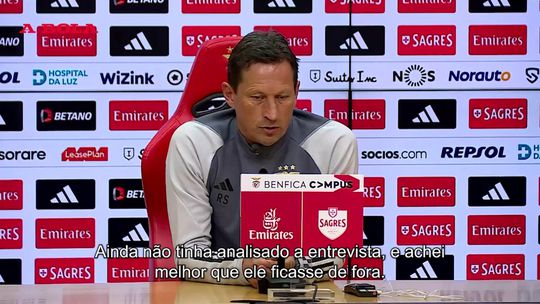 Roger Schmidt explica as razões para o regresso de Kokçu à equipa