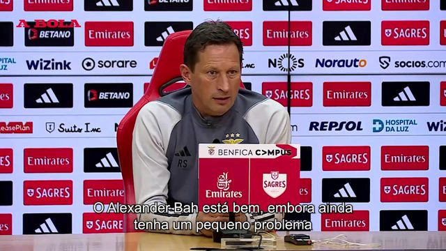 Schmidt comenta estado físico de Bah