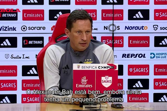 Schmidt comenta estado físico de Bah