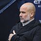 Pep Guardiola, treinador do Manchester City, no Etihad