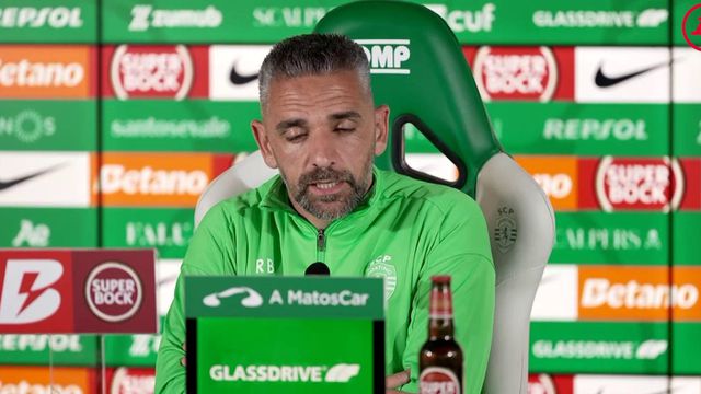 Rui Borges: «Somos o Sporting, estamos pressionados desde a primeira jornada»