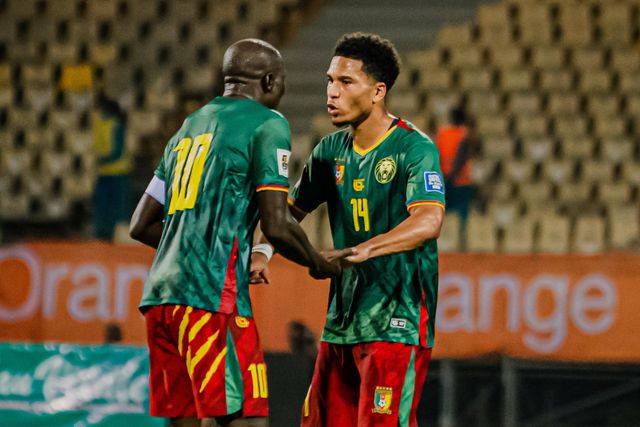 Namaso estreou-se pela seleção dos Camarões