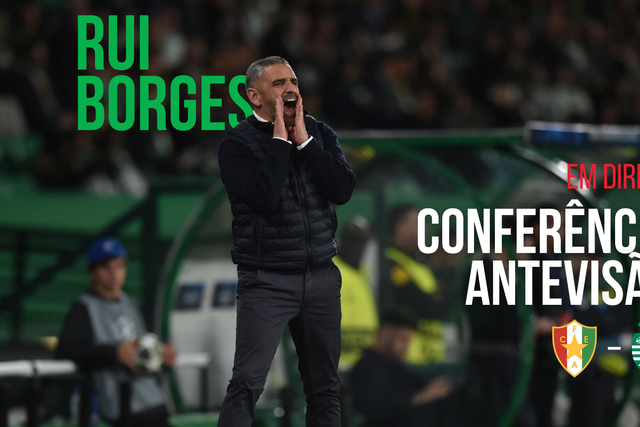 Direto: siga a conferência de imprensa de Rui Borges