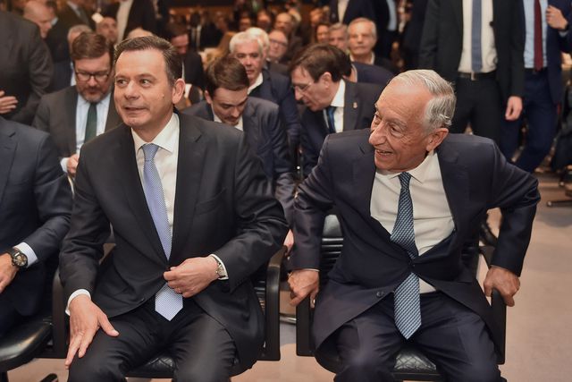 Luís Montenegro e Marcelo Rebelo de Sousa (Foto Miguel Nunes)