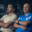 Abel Ferreira e equipa técnica do Palmeiras