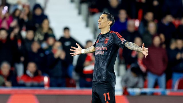 Di María, extremo argentino do Benfica