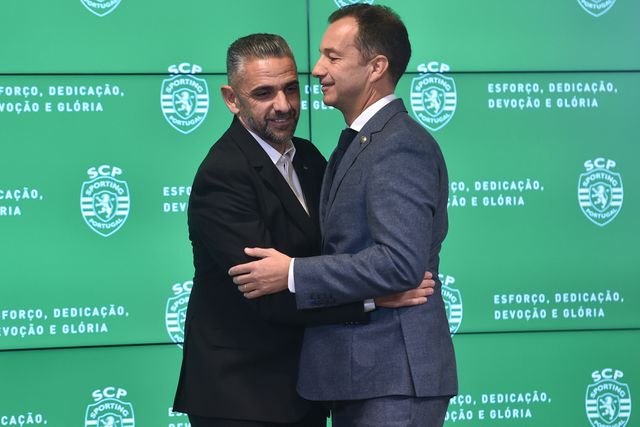 Rui Borges treina o Sporting desde dezembro de 2024 - foto: Miguel Nunes