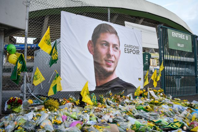 Emiliano Sala morreu no dia 21 de janeiro de 2019