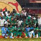 Jogadores do Senegal a celebrar a conquista da CAN 2025 em Marrocos