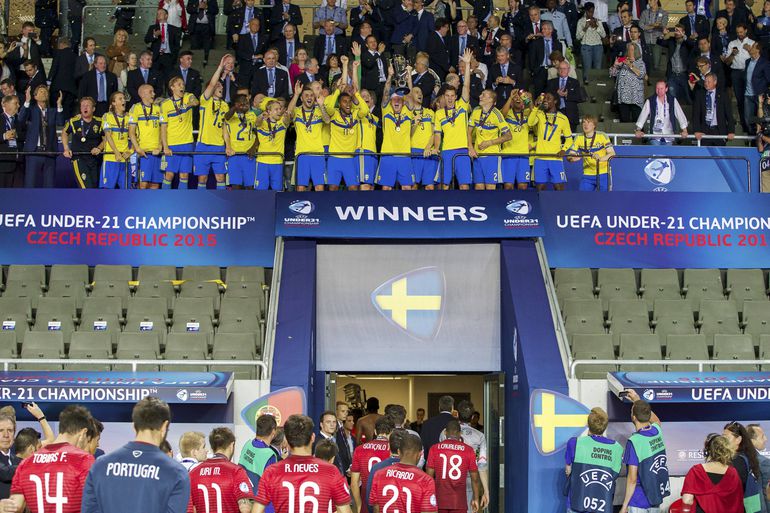 Portugal perdeu com a Suécia, nos penáltis, na final do Euro sub-21, em 2015. José Sá, João Mário, Bernardo Silva, Cancelo e Rafa Silva faziam parte dessa equipa