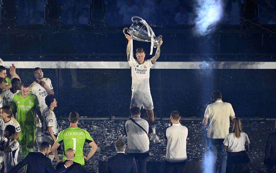 Kroos terminou a carreira depois do Euro 2024