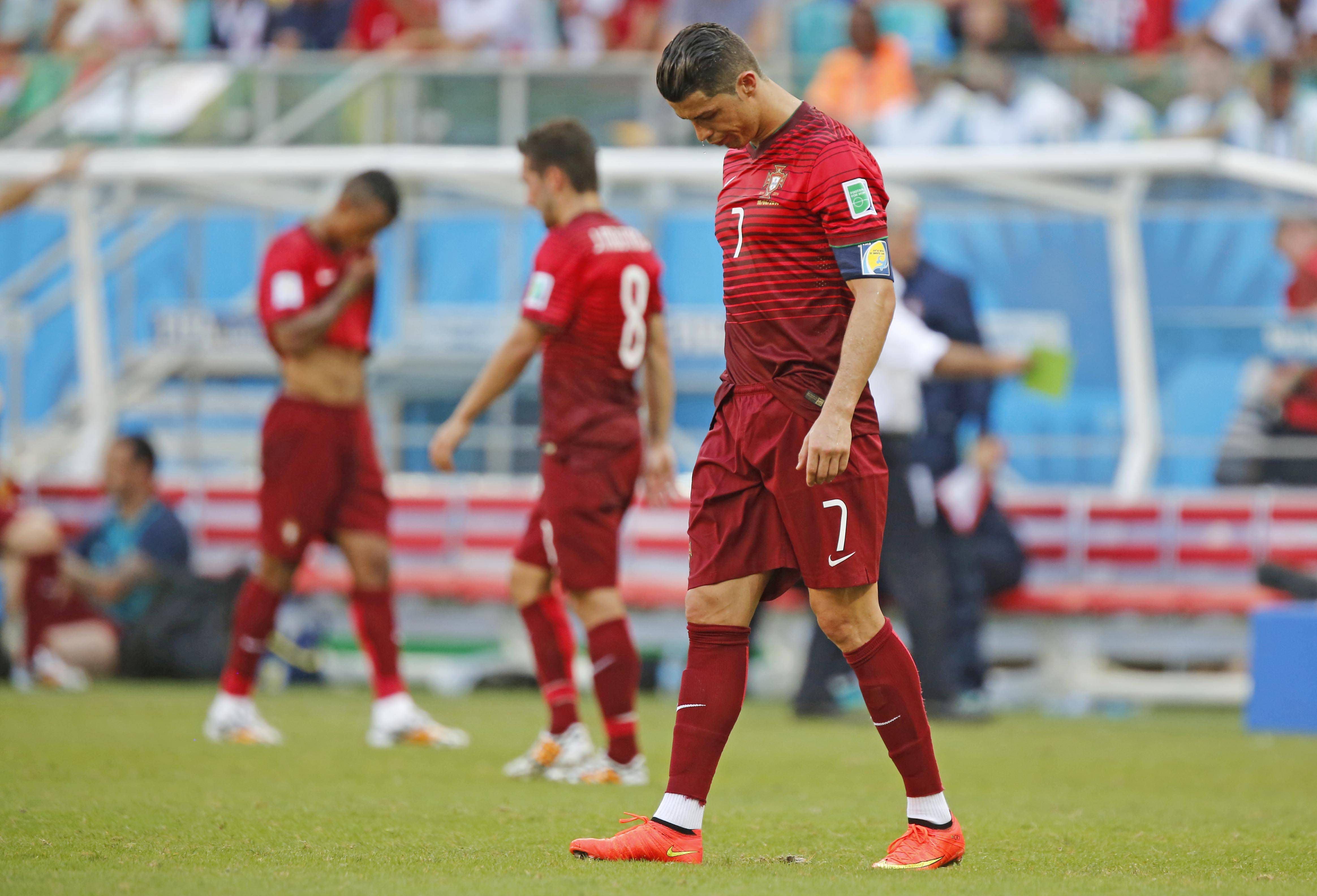 Portugal arrancou o Mundial 2014 com goleada sofrida perante a Alemanha, futura campeã do Mundo, por 0-4