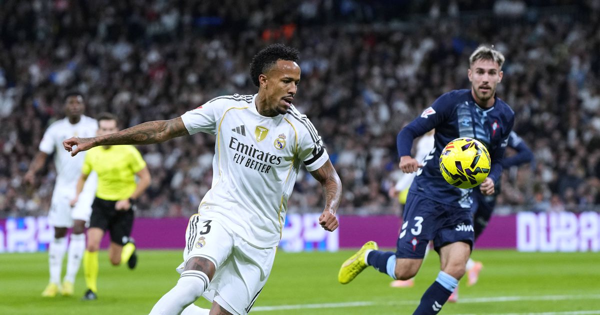 Reforço de peso para o Real Madrid: Militão está de volta quatro meses depois