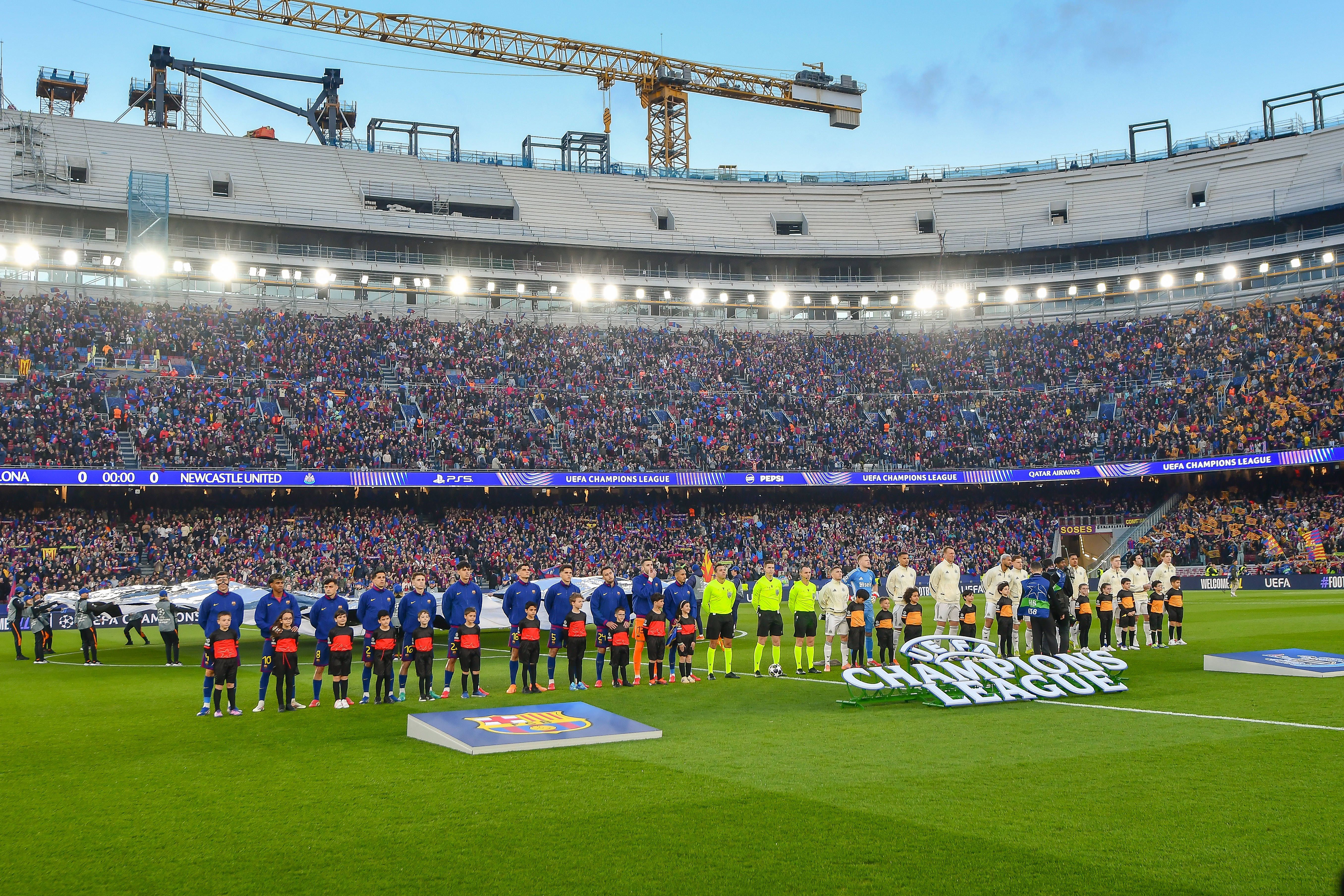 Camp Nou vai tornar-se no maior estádio de futebol da Europa com 105 mil lugares nas bancadas