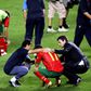 Ronaldo em lágrimas depois da derrota com Grécia na final do Euro 2004