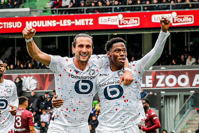 Ligue 1: Lille evita surpresa na deslocação a Metz