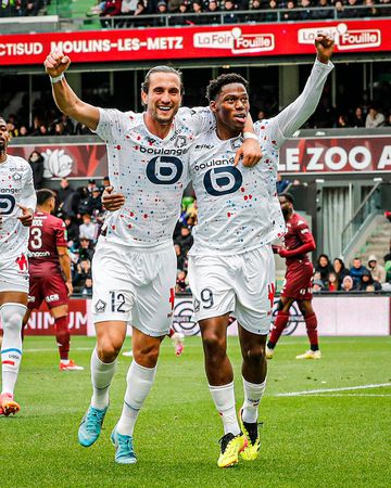 Ligue 1: Lille evita surpresa na deslocação a Metz