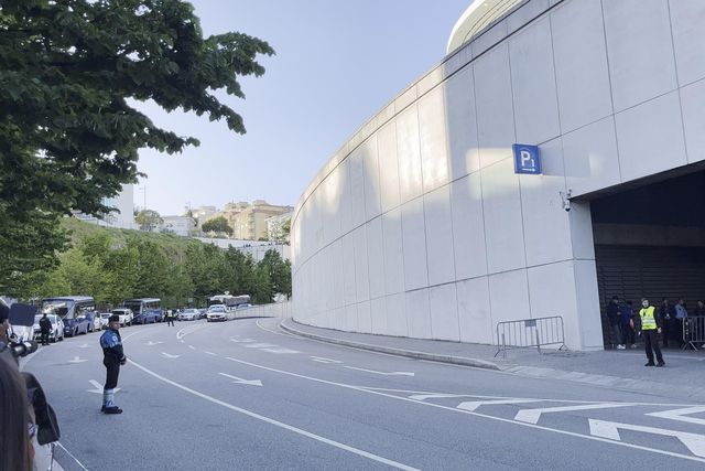 Chegada do autocarro do Sporting ao Dragão