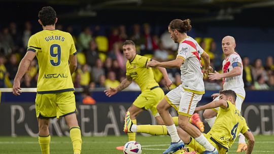La Liga: Villarreal vence Rayo Vallecano com Gonçalo Guedes em campo