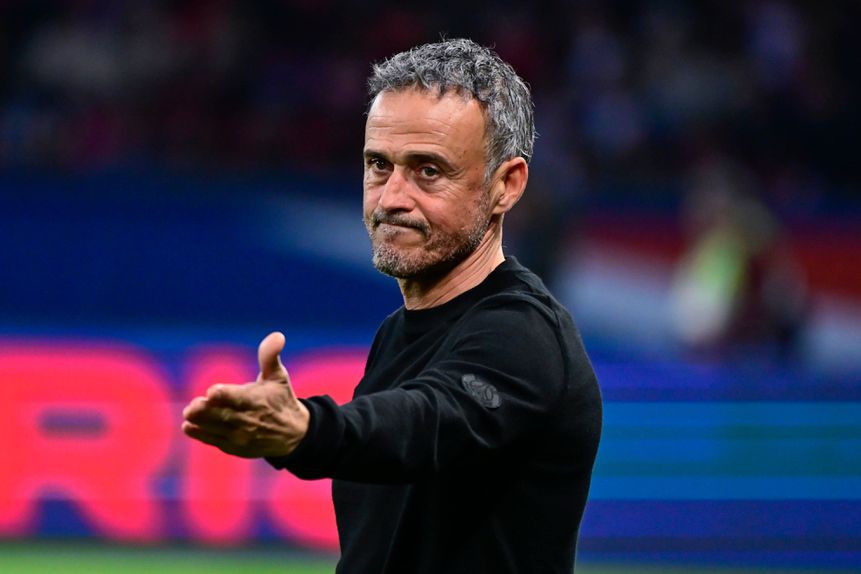 Luis Enrique, treinador do PSG