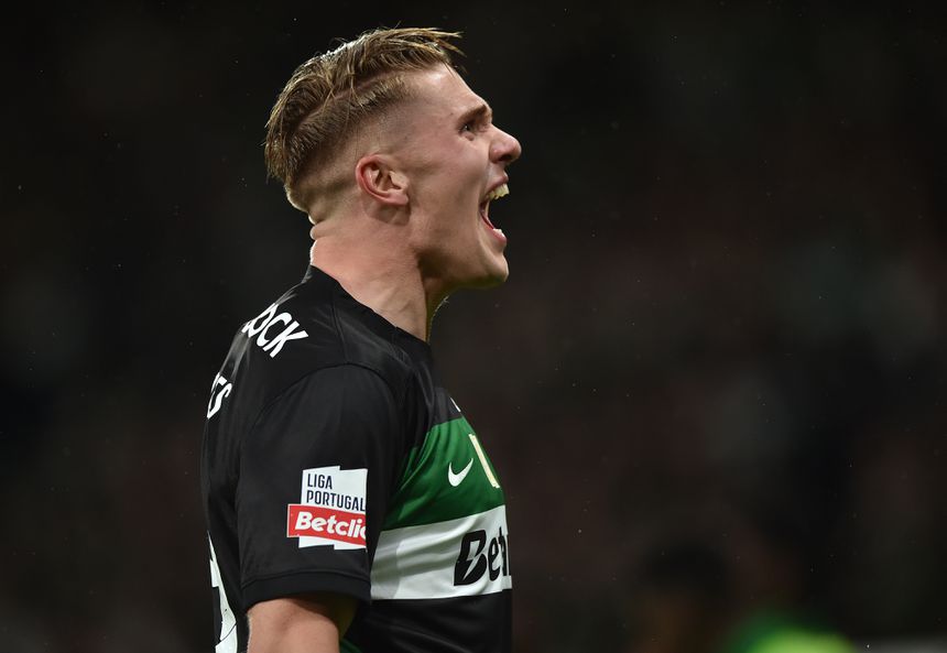 Gyokeres já festejou por 38 vezes esta época no campeonato (Foto: Miguel Nunes)