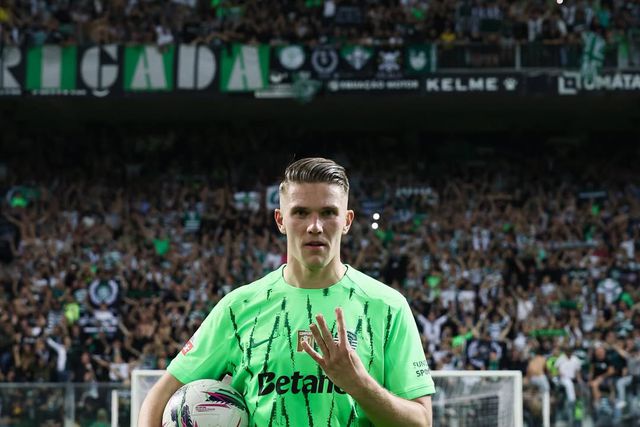 Mais um póquer com a camisola dos leões e bola arrecadada, para mais tarde recordar