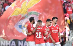 Plantel do Benfica agarrado à última esperança