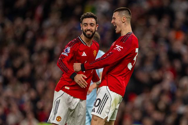 Bruno Fernandes assistiu Sesko na vitória do Manchester United com o Brentford