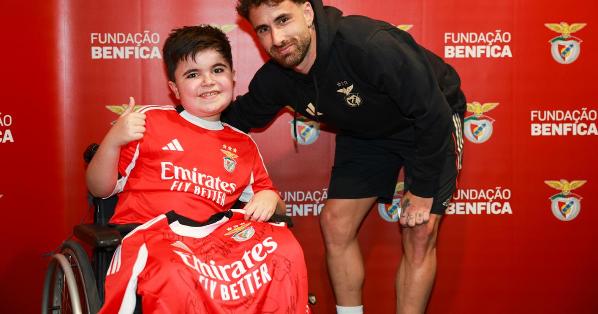 Benfica: o dia em que Rafael conheceu o ídolo e concretizou um sonho ...