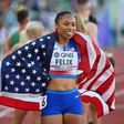 Allyson Felix quer competir em LA2028 quando terá 42 anos. IMAGO