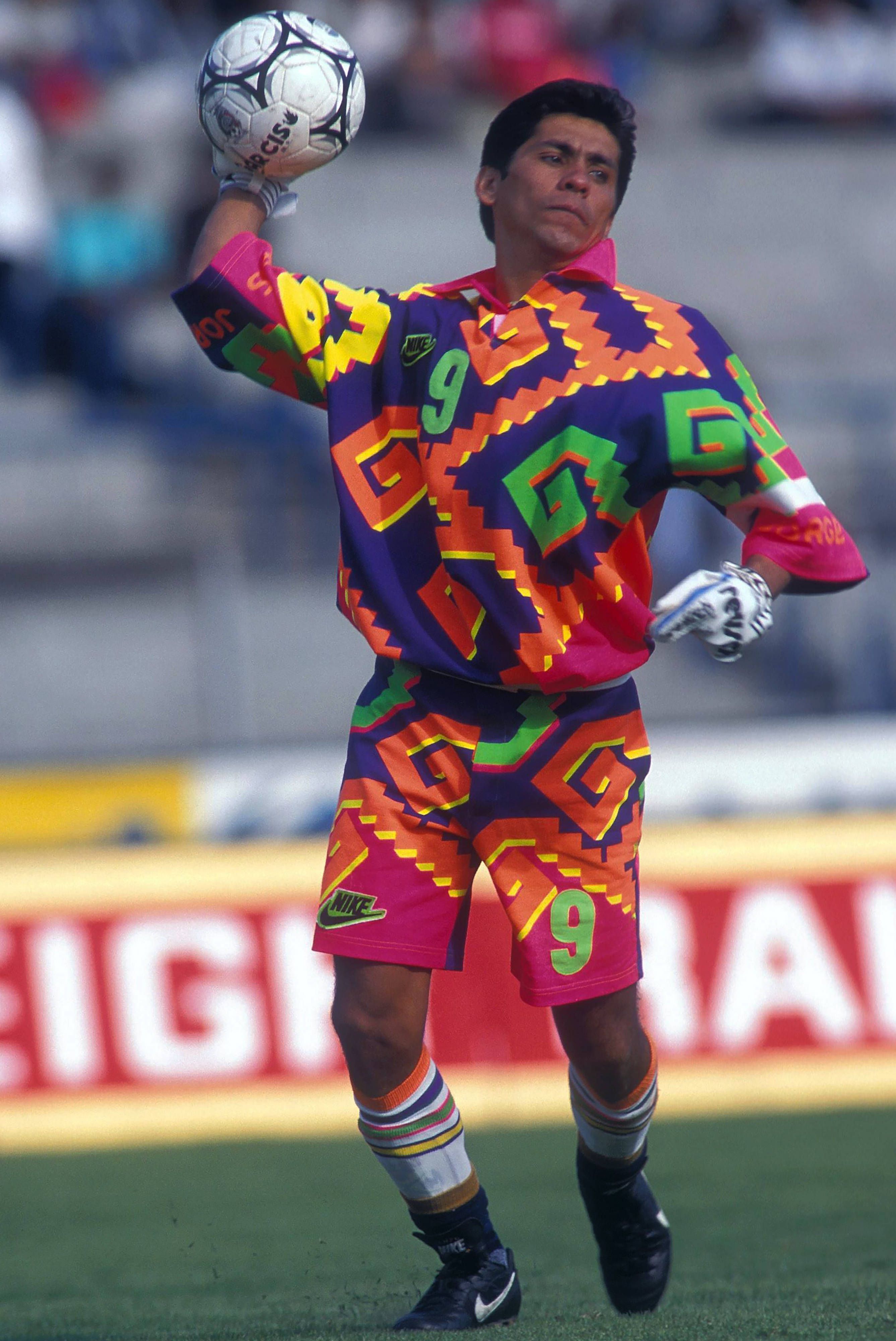 Jorge Campos em 1994 - foto: Imago