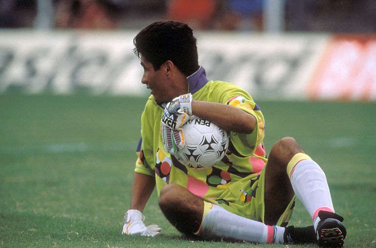 Jorge Campos na Copa América 1993 - foto: Imago