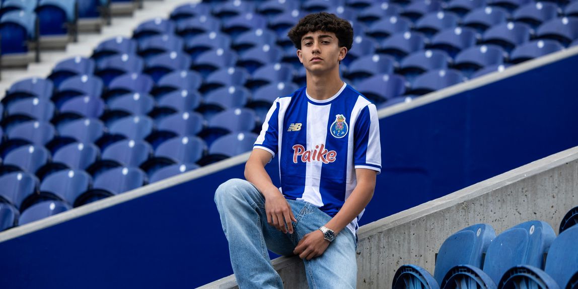 Pedro Rodrigues, jovem lateral dos dragões - Foto: FC PORTO