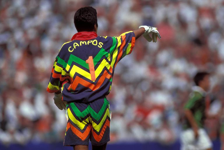 Jorge Campos no Mundial 1994 - foto: Imago