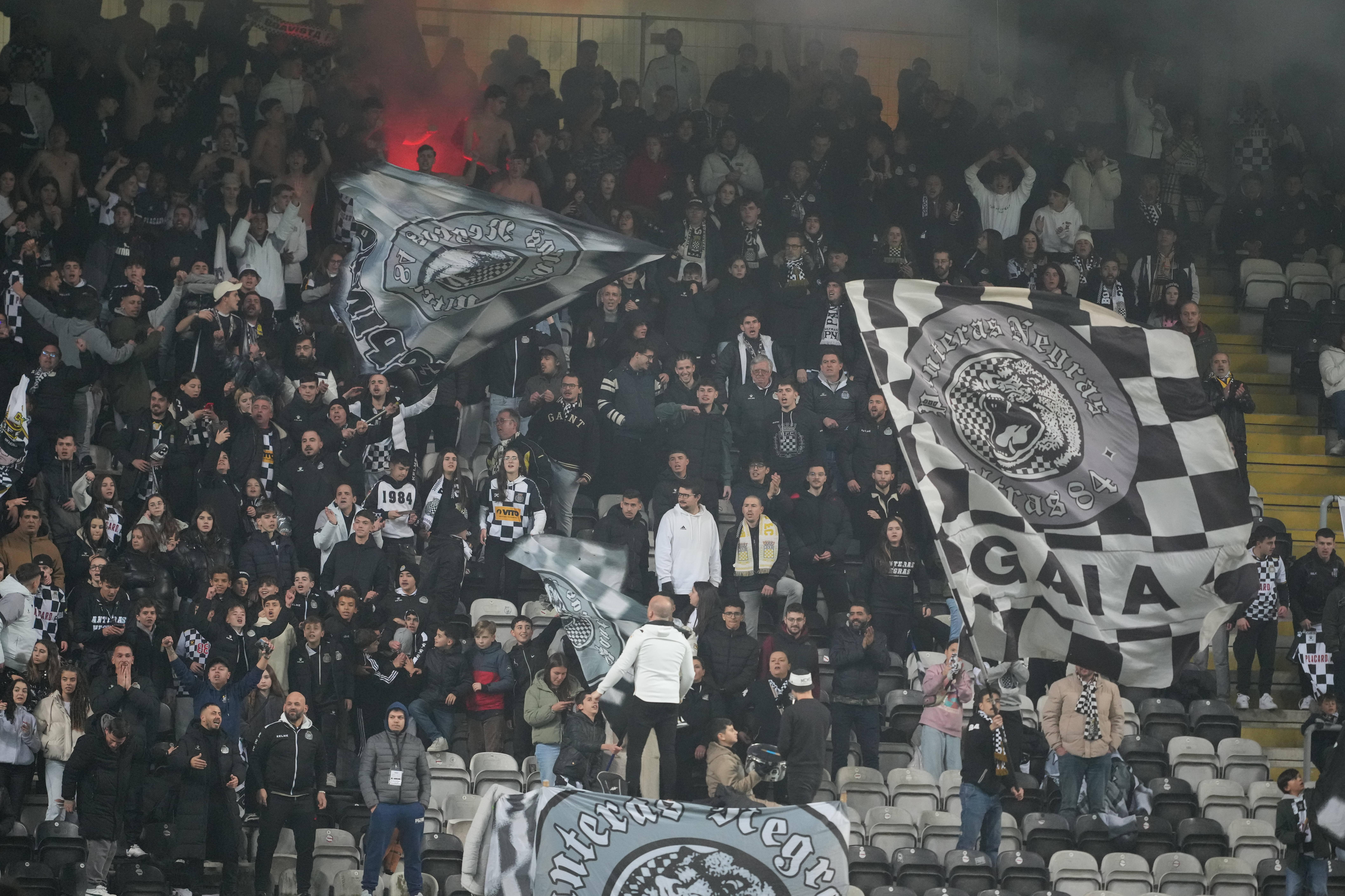 Adeptos do Boavista no Bessa