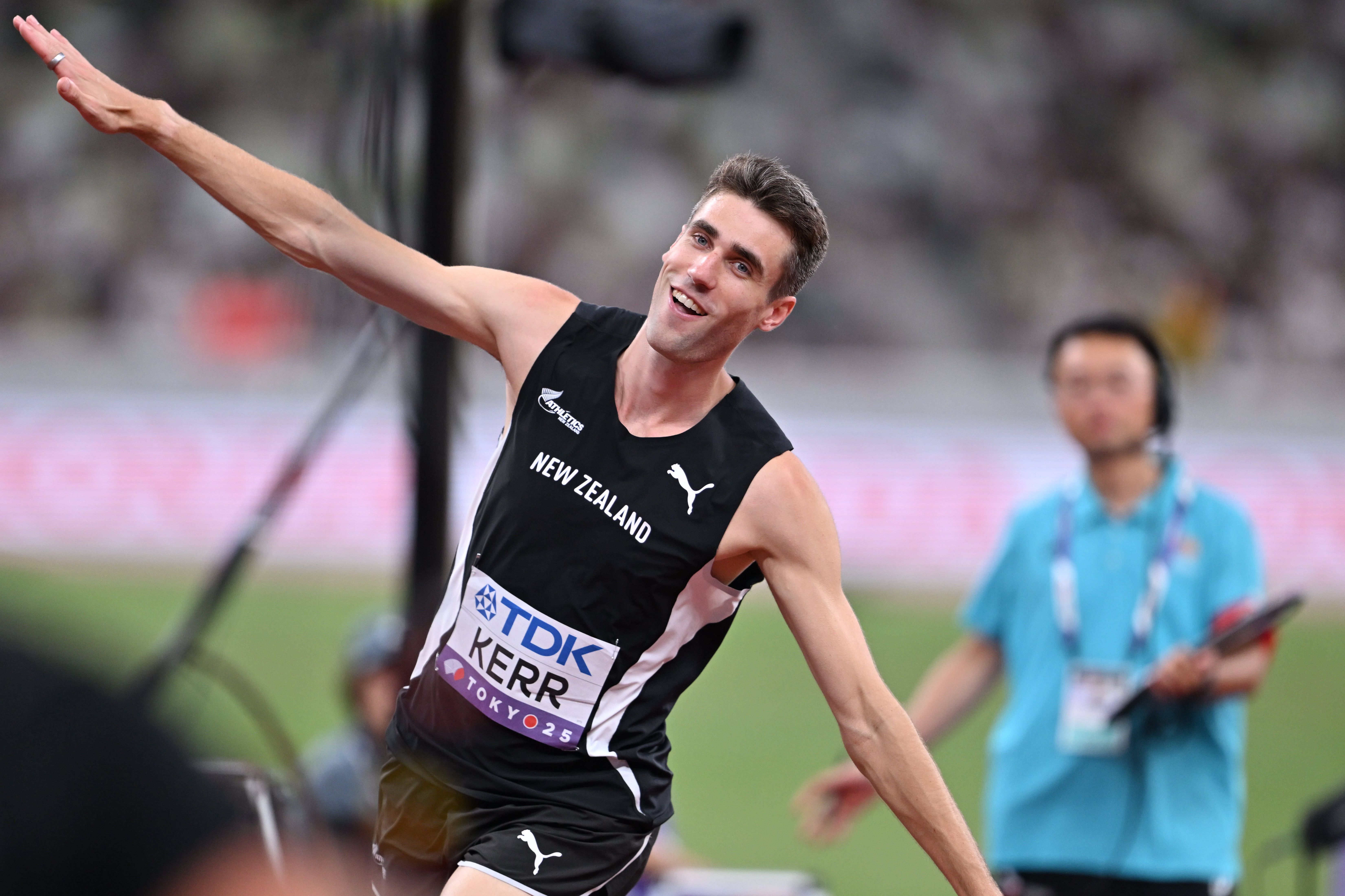 Hamish Kerr sonha bater o recorde mundial que é 2,45 m. IMAGO