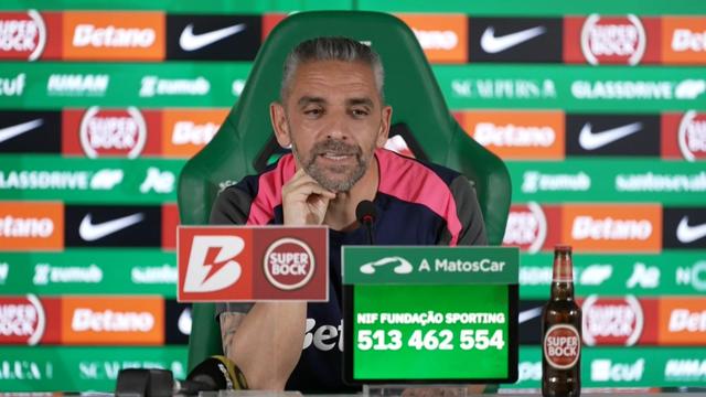 Sporting tem mais jogadores em dúvida para o Tondela e Rui Borges até se ri
